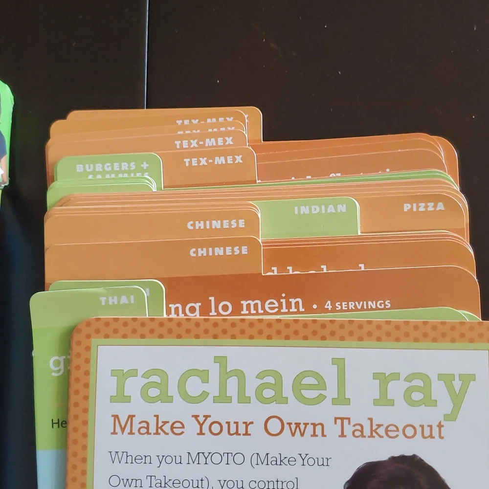 Rachael Ray Recipe Card Set